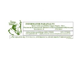 Informator parafialny 06.09.2026